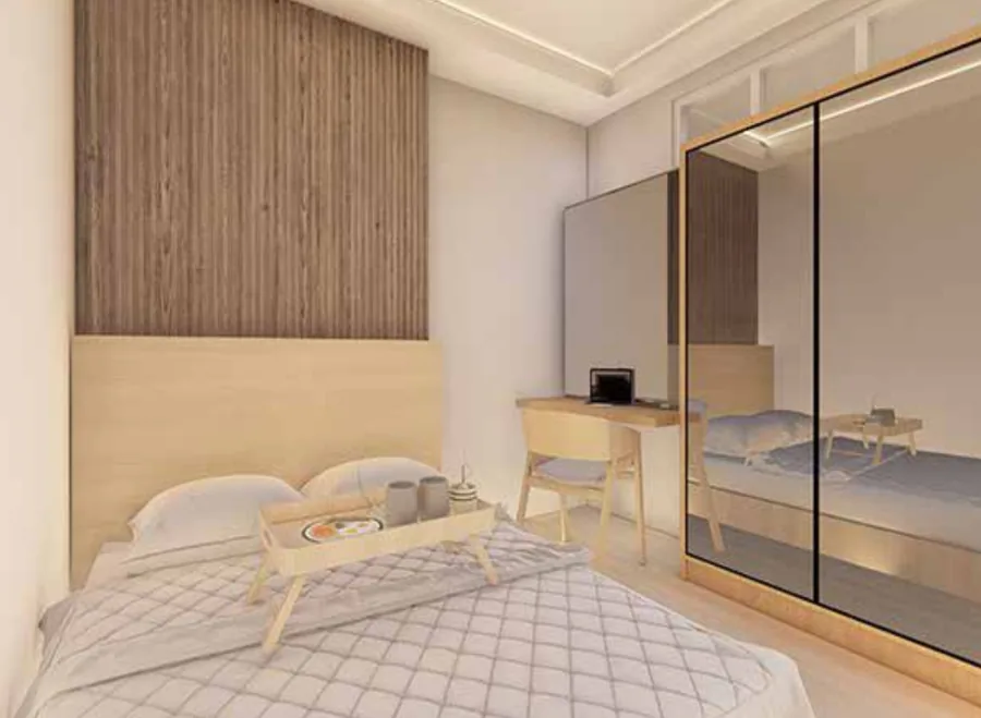 Unit tipe Double Apple 3 Condovilla